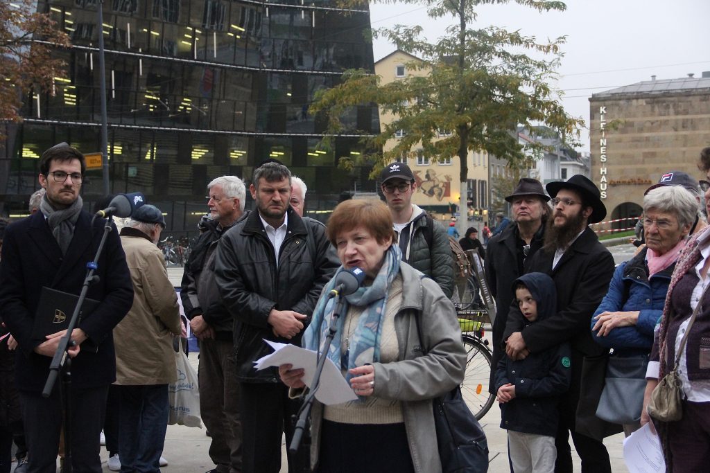 79. Jahrestag der Deportation Freiburger Jüdinnen und Juden nach Gurs