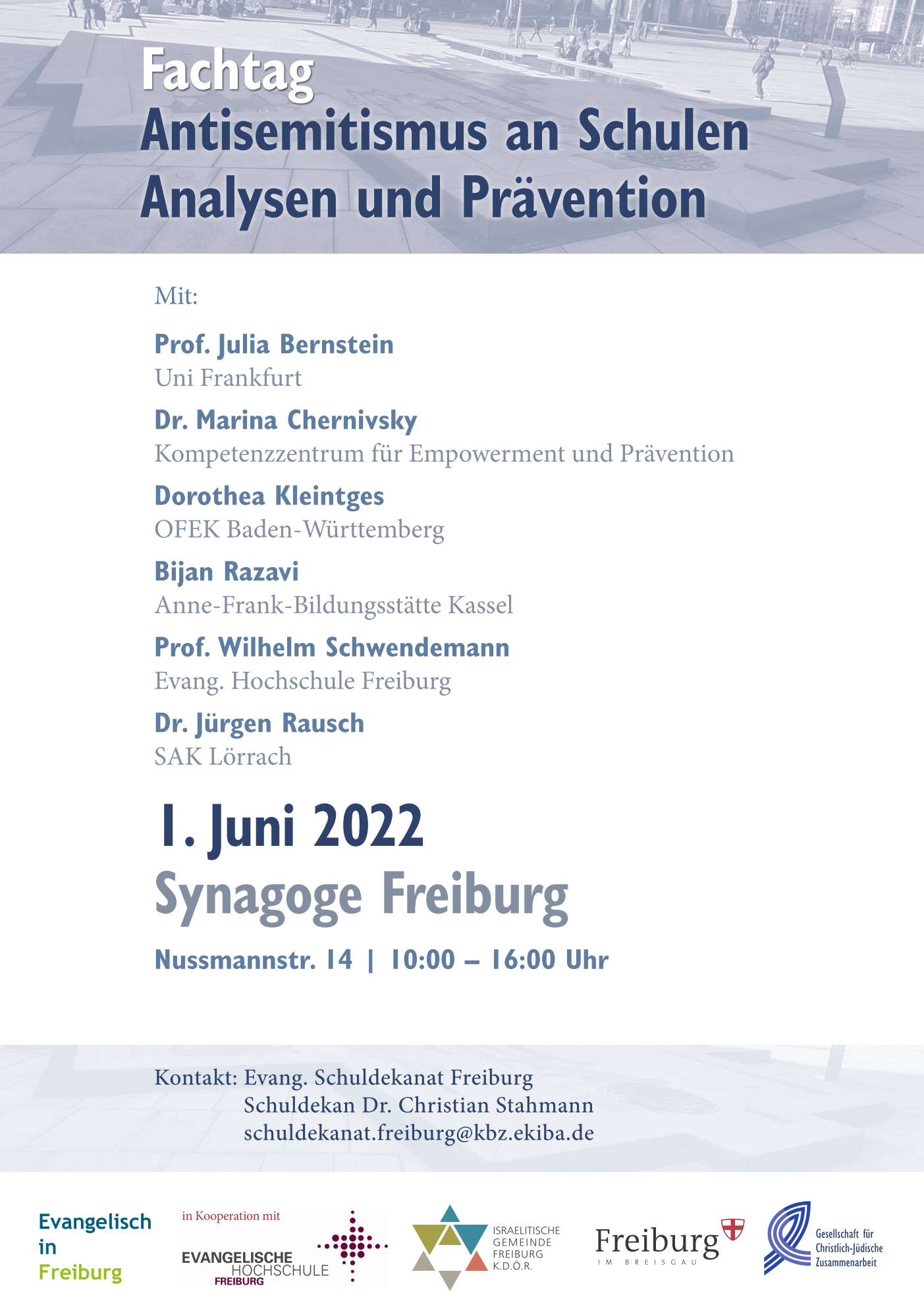 Fachtag Antisemitismus an Schulen - Analysen und Prävention 2022
