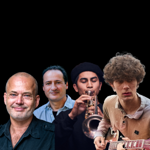 Tal Balshai, Mads ElungJensen, Paolo de Jesus Maido und Carlo Dayyani
