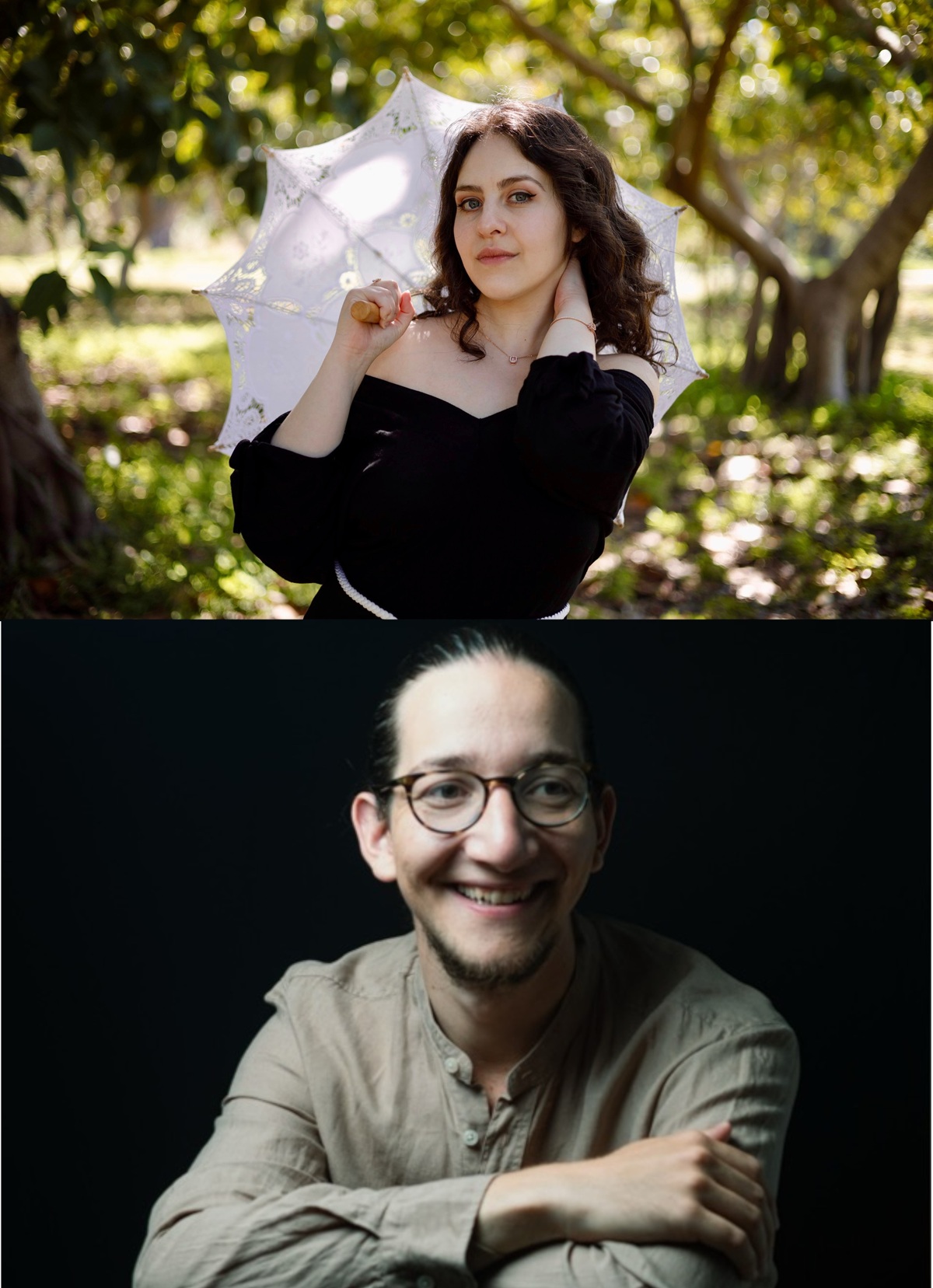 Oben: Bild von Na'ama Shulman, unten: Bild von Ofer Gadi Stolarov